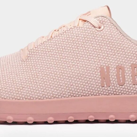 Brand new Nobull sz w 8.5 Women's Turf Trainer low sneakers heather/blush - Picture 3 of 3